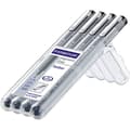 Miniatyrbild 2 av 3: Staedtler pigment Liner svart 4-pack