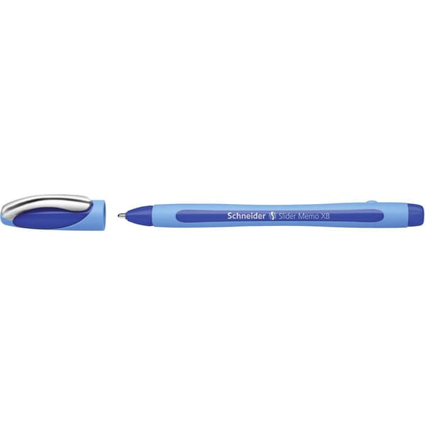 Schneider Slider Memo XB 150203 Kuglepen 0.5 mm Skrivemaskine: Blå 1 stk
