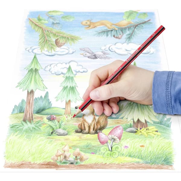 Staedtler Färgpenna Noris trekant 187 C18P1 1 set