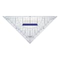 Miniatyrbild 3 av 3: Staedtler Geometritriangel 568 35 Glasklar Längd på hypotenusan: 22 cm