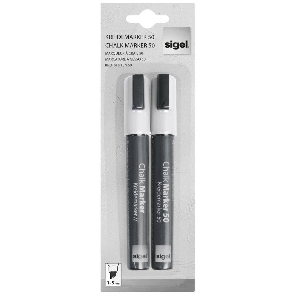 Sigel Märkkrita GL184 GL184 Vit 1 mm, 5 mm 2 st/pack