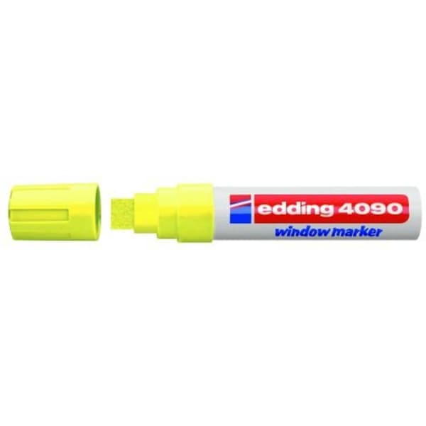 Edding 4090 4-4090065 Märkkrita Neongul 4 mm, 15 mm