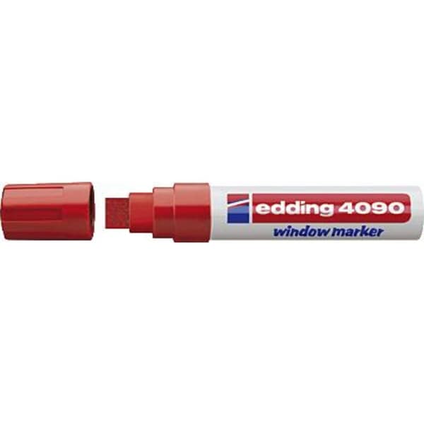 Edding 4090 4-4090002 Märkkrita Röd 4 mm, 15 mm