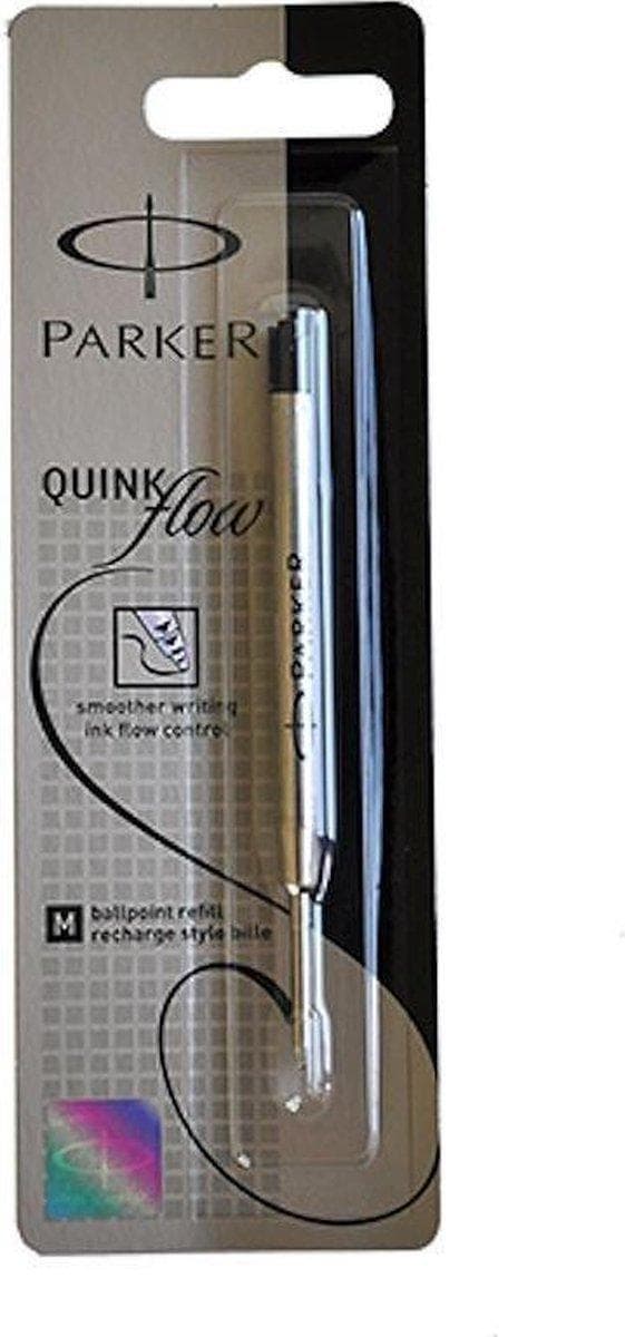 Kulspetspåfyllning Parker Quinkflow Medium Black