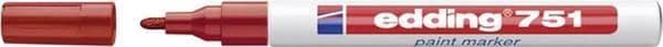 Edding - 751 Paint Marker - Rød - 1 stk