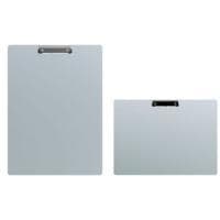 MAUL skrivplatta, aluminium med U-klämma, DIN A3 horisontell platta av anodiserad aluminium, rundade kanter, även (23532-08)