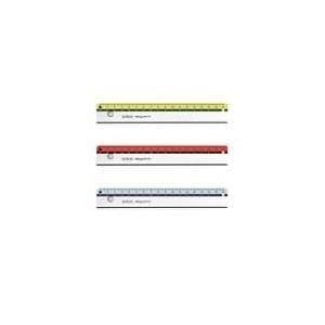 herlitz flad lineal my.pen, 170 mm lang, plast assorteret i farverne gul, rød og blå - 1 stk (11367984)