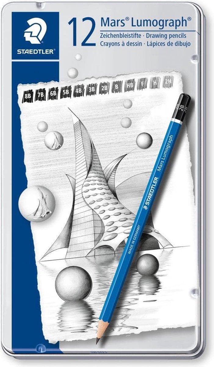 Mars Lumograph penna - set 12 st