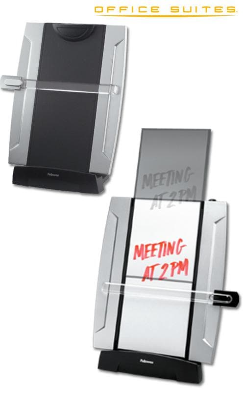 Fellowes Office Suites Desktop Copyholder med Memo Board - Dokumentholder - Sort (8033201)