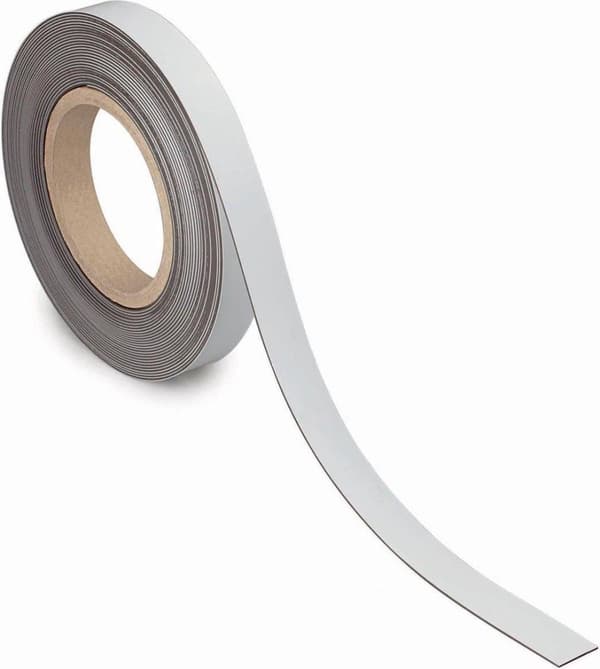 Maul kirjoitettava magneettinauha 20mm x 10m valkoinen