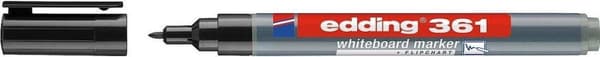 Edding 361 Whiteboard Marker Svart