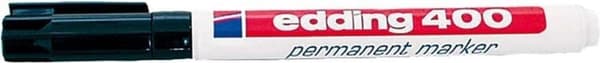 Edding 400 Permanent markör Svart, rund spets 1 mm