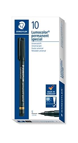 Staedtler Lumocolor 319 Pysyvä sivellin/hienokärkinen musta (319 S-9)