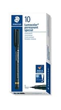 Pikkukuva 1 / 3: Staedtler Lumocolor 319 Pysyvä sivellin/hienokärkinen musta (319 S-9)