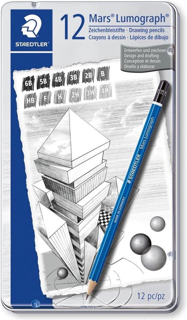 Mars Lumograph penna - set 12 st