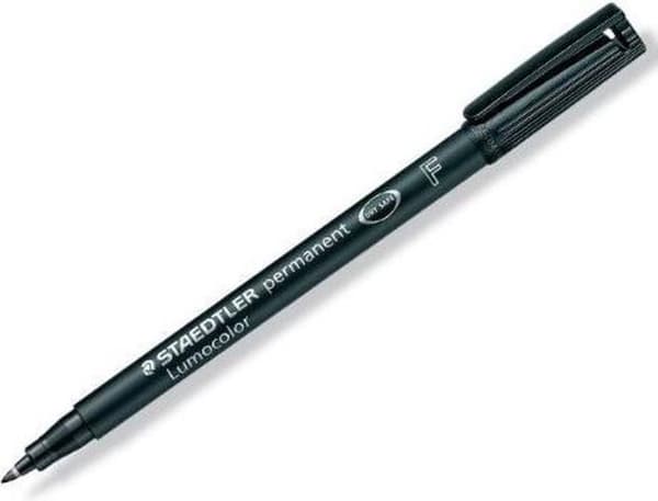 STAEDTLER Lumocolor F Permanent Sort