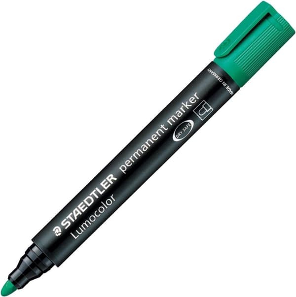 STAEDTLER highlighter Lumocolor perm grön 10 st