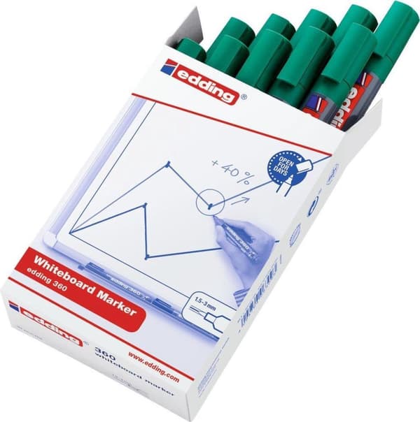 Edding 360 Whiteboard Marker Grøn
