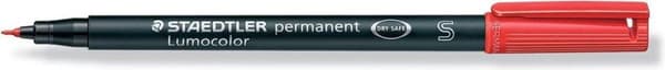 Staedtler 313-2 permanent markör Red Bullet Point 10 st.
