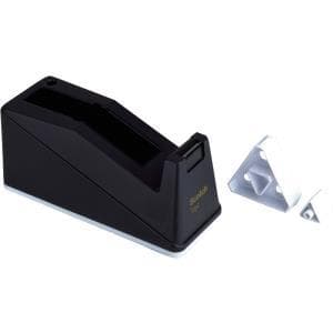 3M Scotch bordsdispenser C10, tom, svart för tejp upp till 25 mm x 66 m, tillverkad av ABS-plast (C 10)