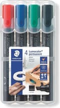 Pikkukuva 1 / 7: Lumocolor pysyvä tussi taltta - laatikko 4 kpl