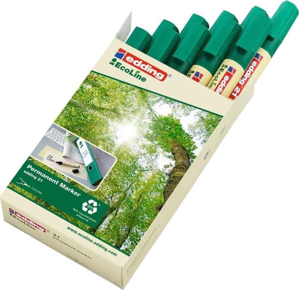 Edding 21 Ecoline Permanent Marker Grøn