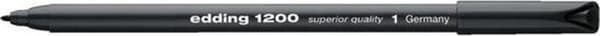 edding 1200 fineliner (farvepen) - 10 sorte tuschpenne - Skrivebredde på 0,5-1mm