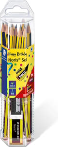 Pikkukuva 1 / 3: STAEDTLER promosetti Noris kynä 12 kpl + pyyhekumi + teroitin