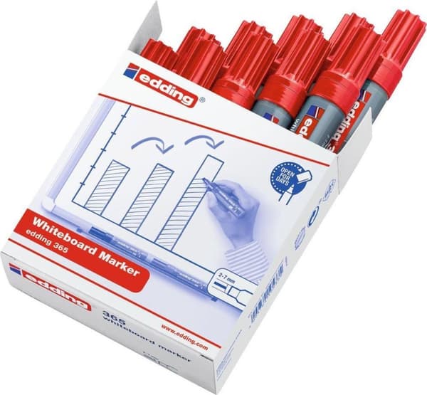 Edding 365 Whiteboard Marker Rød