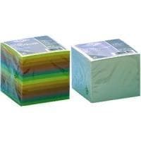 Wedo 27026540 erstatningspapir (til seddelboks træfri, 9,9 x 9,9 cm) 700 ark) hvid