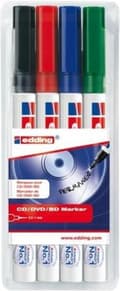 Miniatyrbild 1 av 7: Edding 8400 cd markör assorterad - 4 stycken