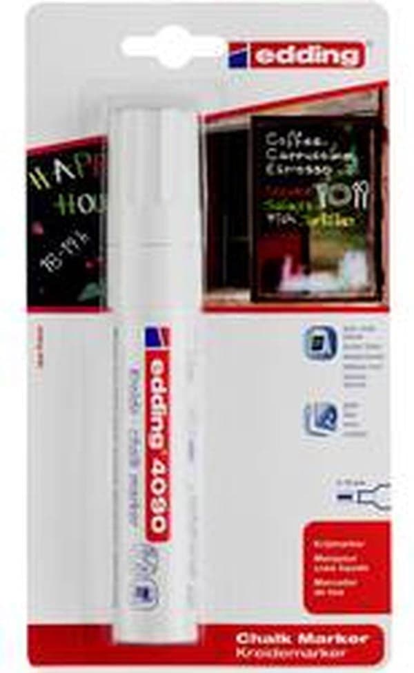 Edding 4090 kritmärke vit