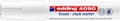 Miniatyrbillede 1 af 7: Edding Chalk Marker Hvid 4090