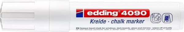 Edding Chalk Marker Hvid 4090