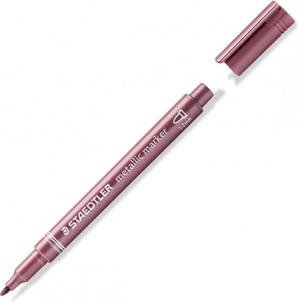 STAEDTLER highlighter Staedtler metallic röd