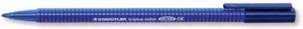 STAEDTLER Fasermaler triplus färg 1mm blå
