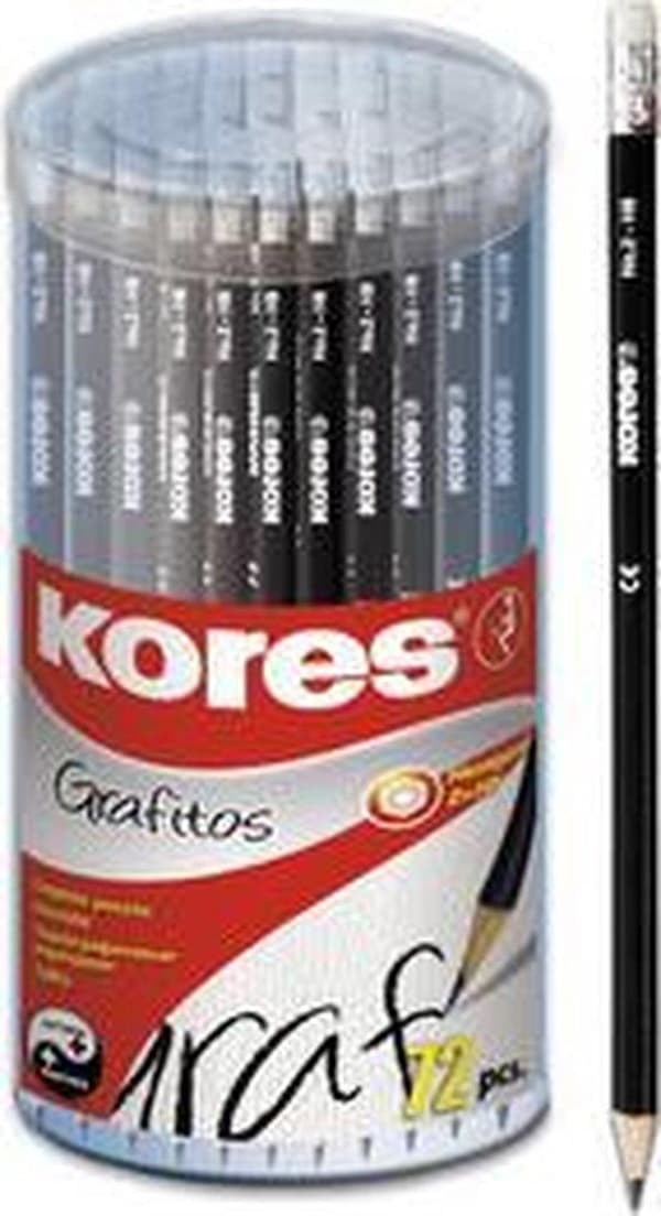 Kores blyant "GRAFITOS", hårdhed: HB, trekantet