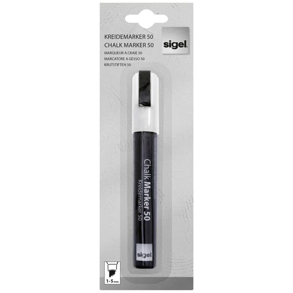 Sigel BA181 BA181 Märkkrita Vit 1 mm, 5 mm