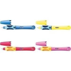Pelikan erstatningshætte til fyldepen "griffix" NYE assorterede farver i 2 x blå, 2 x rød, 1 x gul og 1 x pink - 6 stykker (938043)