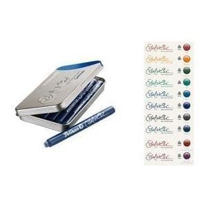 Pelikan blækpatroner med stor kapacitet "Edelstein Ink Tanzanite" farve: blå-sort, til højkvalitets fyldepenne, - 1 stk (339689)