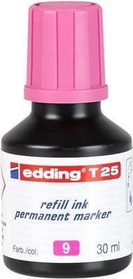 edding refill bläck, för: permanent markör, penna: rosa (4-T25009)