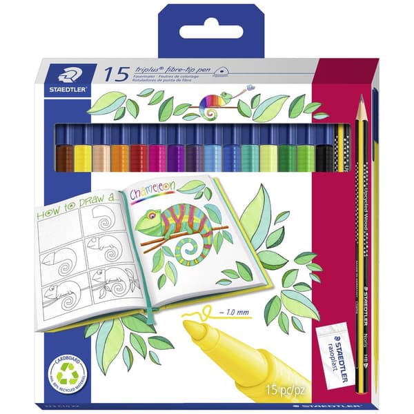 Staedtler Fiberspetspenna triplus® color 323 323 C15P 1 mm 15 st