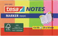 Miniatyrbillede 1 af 3: Tesa Sticky Note 56691-00000-01 20 mm X 50 mm Orange Gul Grøn Pink 200 ark