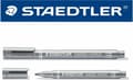 Miniatyrbild 1 av 3: STAEDTLER märkpenna Staedtler metallic silver
