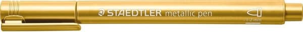 STAEDTLER överstrykningspenna metallic guld