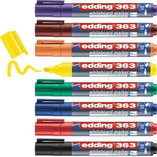 edding whiteboard tusch 4-363-8-S2999 1-5mm ass. 8 stk. (4-363-8-S2999)
