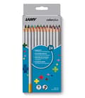Miniatyrbillede 1 af 4: LAMY colorplus trekantede farveblyanter, papkasse af 24, ergonomisk trekantet form, mat overflade, special - 1 stk (1233469)
