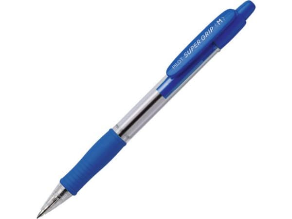 Kulepenn Pilot Supergrip M Blå (12 stk) (1 stk.)