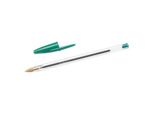 Kulepenn Bic Cristal M Grønn (50 stk) (1 stk.)