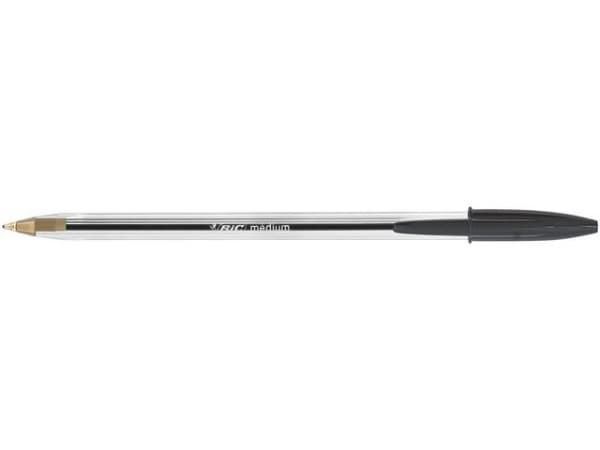 Kulepenn Bic Cristal Medium Ass (10 stk) (1 stk.)